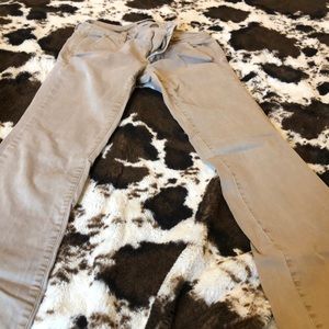 American eagle tan trousers